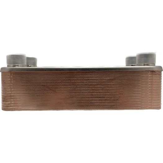 LEMEZES HŐCSERÉLŐ KIS ELLENÁLLÁSÚ,30LEMEZ,12,7M3/H,4X1",124X304X85MM FELÜLET:0,9M2 (BRH049)