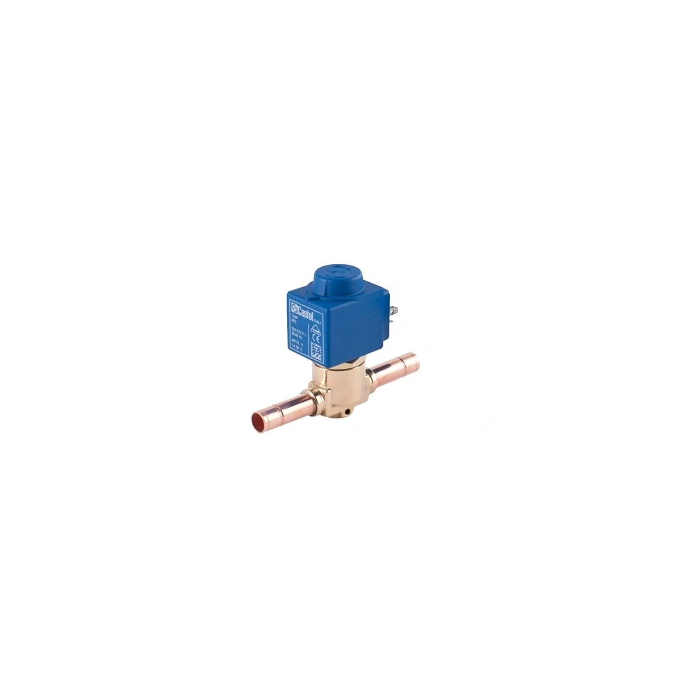 MÁGNESSZELEP + TEKERCS CASTEL 1068/M12A6 FORRASZTÓS (12 MM)