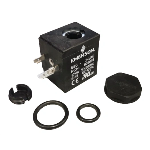 MÁGNESSZELEP TEKERCS EMERSON 24V AC PCN 801033