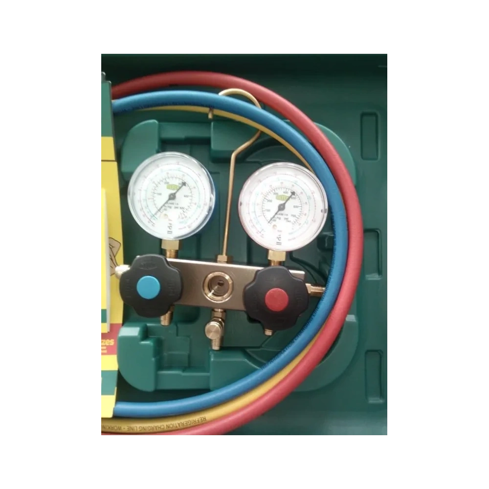 MANOMÉTER SZERVÍZ KÉSZLET REFCO BM2-3-DS-R32 3DB TÖMLŐVEL KOFFERBEN 4686947