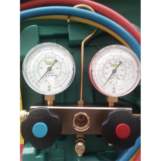 MANOMÉTER SZERVÍZ KÉSZLET REFCO BM2-3-DS-R32 3DB TÖMLŐVEL KOFFERBEN 4686947