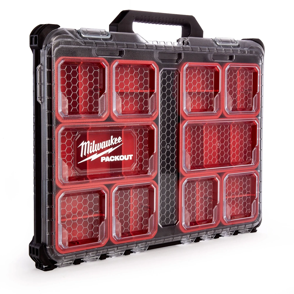MILWAUKEE RENDSZEREZŐ DOBOZ VÉKONY PACKOUT 416X64X502 MM (4932471064)