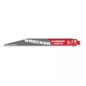 MILWAUKEE TÖBBFUNKCIÓS FŰRÉSZLAP, NAGY TELJESÍTMÉNYŰ WRECKER KARBIDFOGAS, 230MM (48005242)