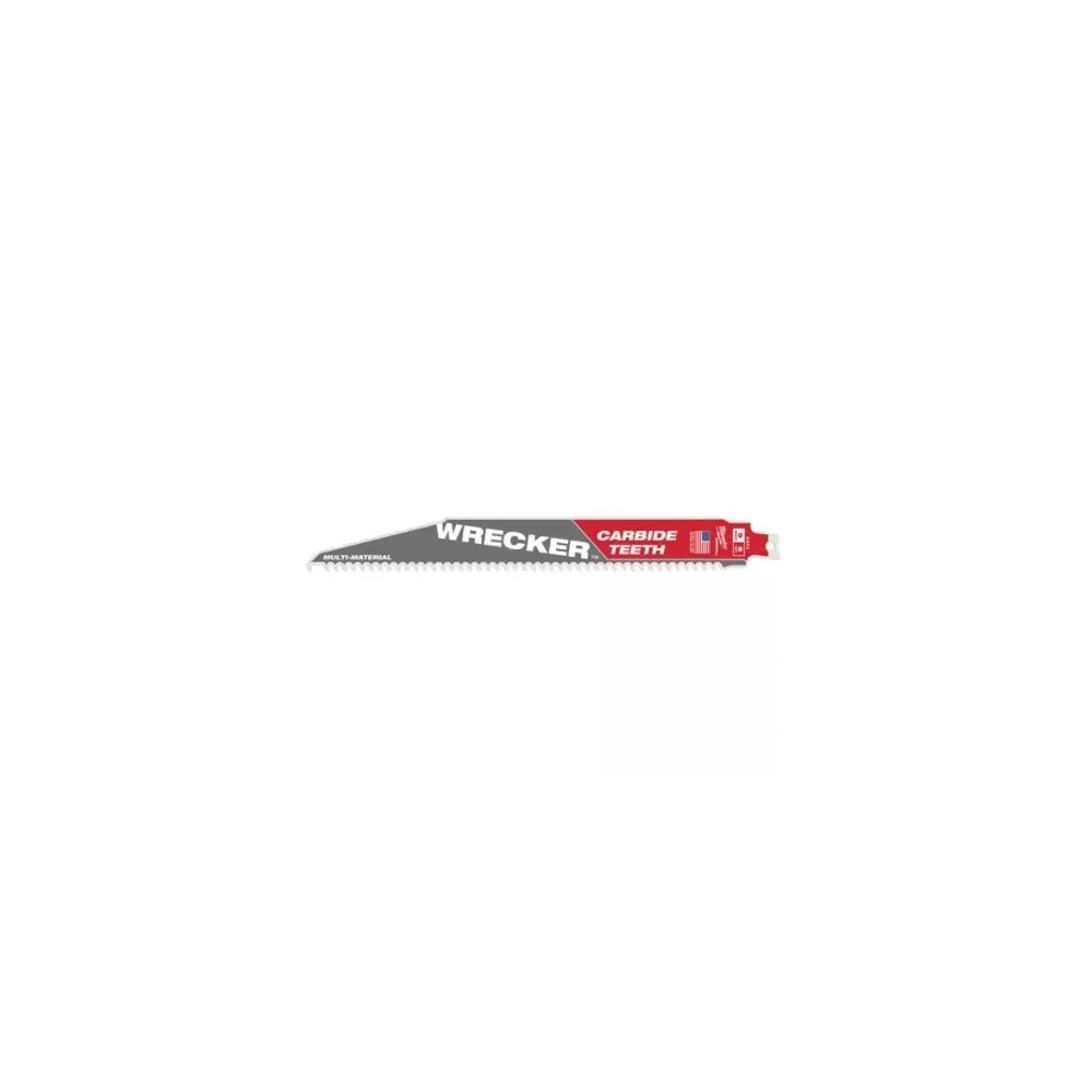 MILWAUKEE TÖBBFUNKCIÓS FŰRÉSZLAP, NAGY TELJESÍTMÉNYŰ WRECKER KARBIDFOGAS, 230MM (48005242)