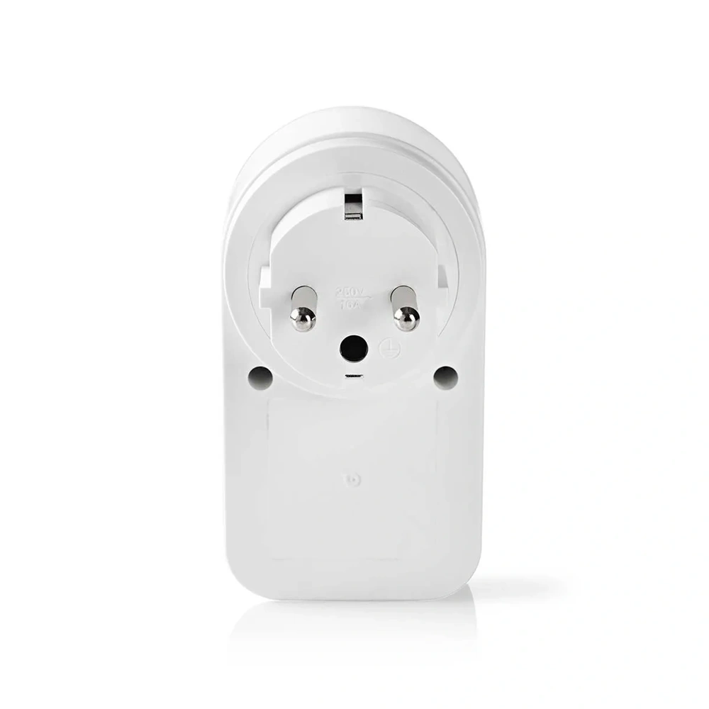 NEDIS WIFI OKOSCSATLAKOZÓ | TELJESÍTMÉNYFIGYELŐ | SCHUKO TYPE F | 16 A WIFIP120FWT