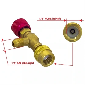 R32 CSAP 1/2" ACME BALOS- 1/4SAE JOBBOS CSAP 90