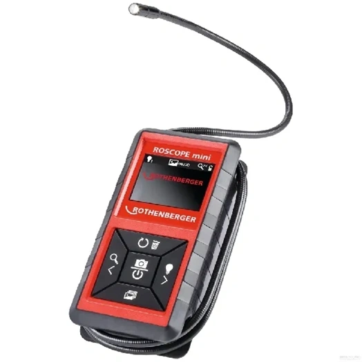 ROTHENBERGER ROSCOPE MINI KAMERA D8, 5KAMERAFEJ, 120CM-S HATTYÚNYAK KAMERAKÁBEL (1000002268)