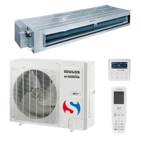 SINCLAIR UNI SPLIT (ASD-36BI2/ASGE-36BI2-3 ) 10 KW 3 FÁZIS INVERTER LÉGCSATORNÁZHATÓ MONOSPLIT KLÍMA