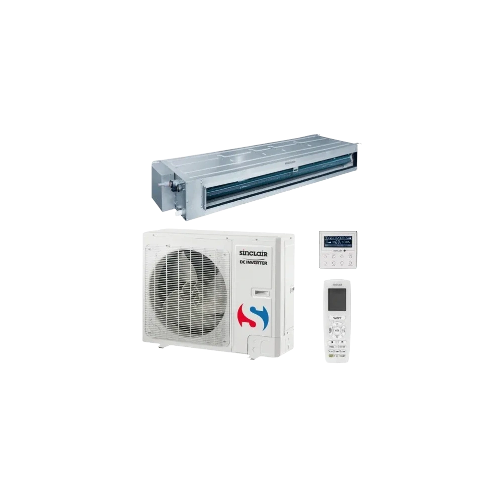 SINCLAIR UNI SPLIT (ASD-36BI2/ASGE-36BI2-3 ) 10 KW 3 FÁZIS INVERTER LÉGCSATORNÁZHATÓ MONOSPLIT KLÍMA