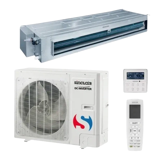 SINCLAIR UNI SPLIT (ASD-36BI2/ASGE-36BI2-3 ) 10 KW 3 FÁZIS INVERTER LÉGCSATORNÁZHATÓ MONOSPLIT KLÍMA
