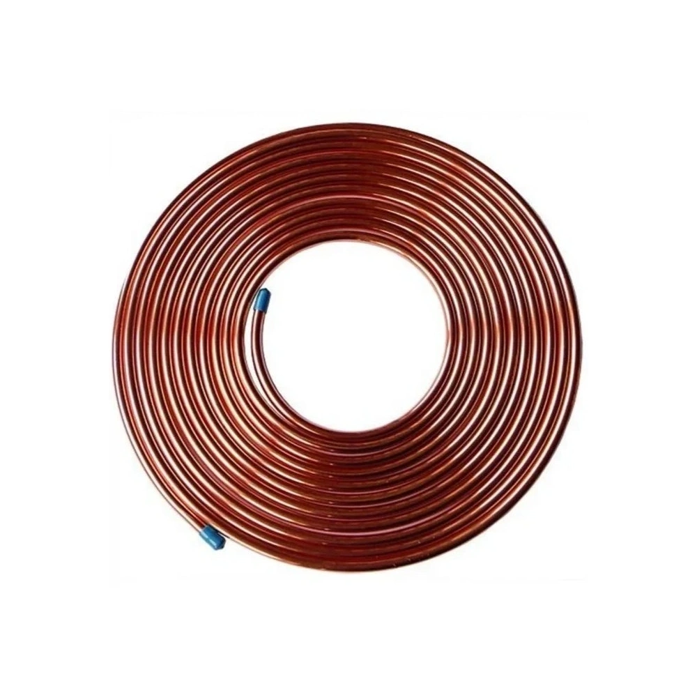 SZIGETELETLEN LÁGY RÉZCSŐ 1/2"X1MM (VEGYTISZTA)(25FM/TEKERCS)