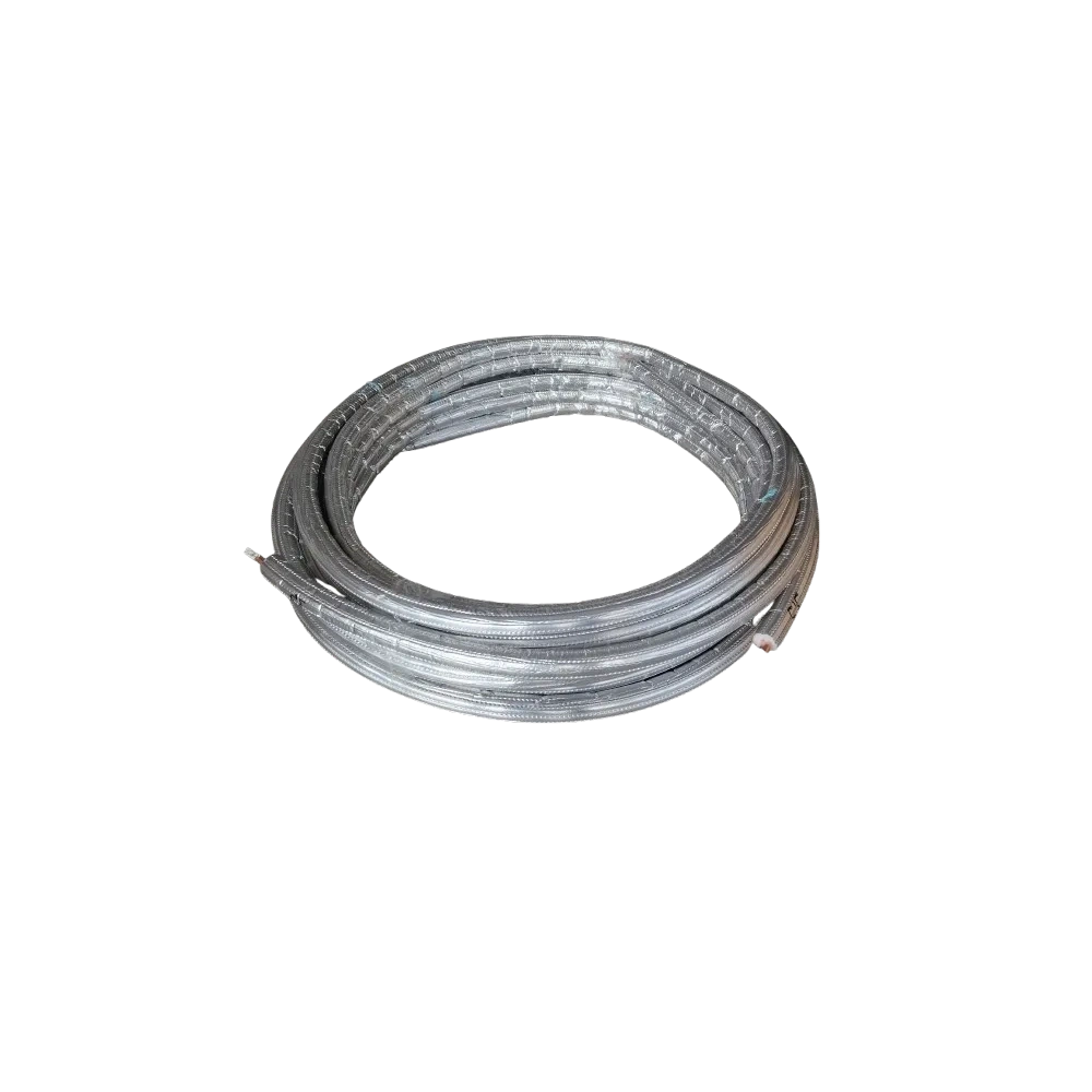 SZIGETELT LÁGY RÉZCSŐ 1/2"X1MM (12MM)(25FM/TEKERCS) 6MM-ES SZIG (VEGYTISZTA) ALUKASÍROZOTT (ANTI UV) EBRILL/FLEXIO ARTIK
