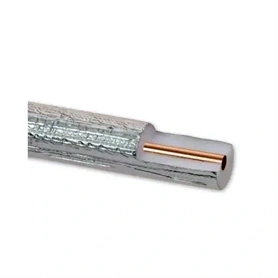 SZIGETELT LÁGY RÉZCSŐ 1/4"X1MM (6MM)(25FM/TEKERCS)6MM-ES SZIG (VEGYTISZTA) ALUKASÍROZOTT(ANTI UV) EBRILL/FLEXIO ARTIK