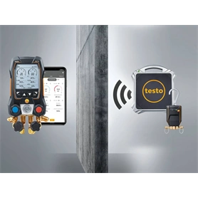 TESTO 560I BLUETOOTH KAPCSOLATTAL DIGITÁLIS HŰTŐKÖZEG-MÉRLEG ÉS INTELLIGENS SZELEP SZETT (0564 2560)