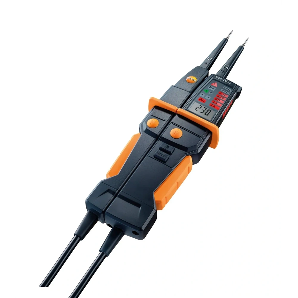 TESTO 750-3 KÉTPÓLUSÚ FESZÜLTSÉGMÉRŐ (0590 7503)