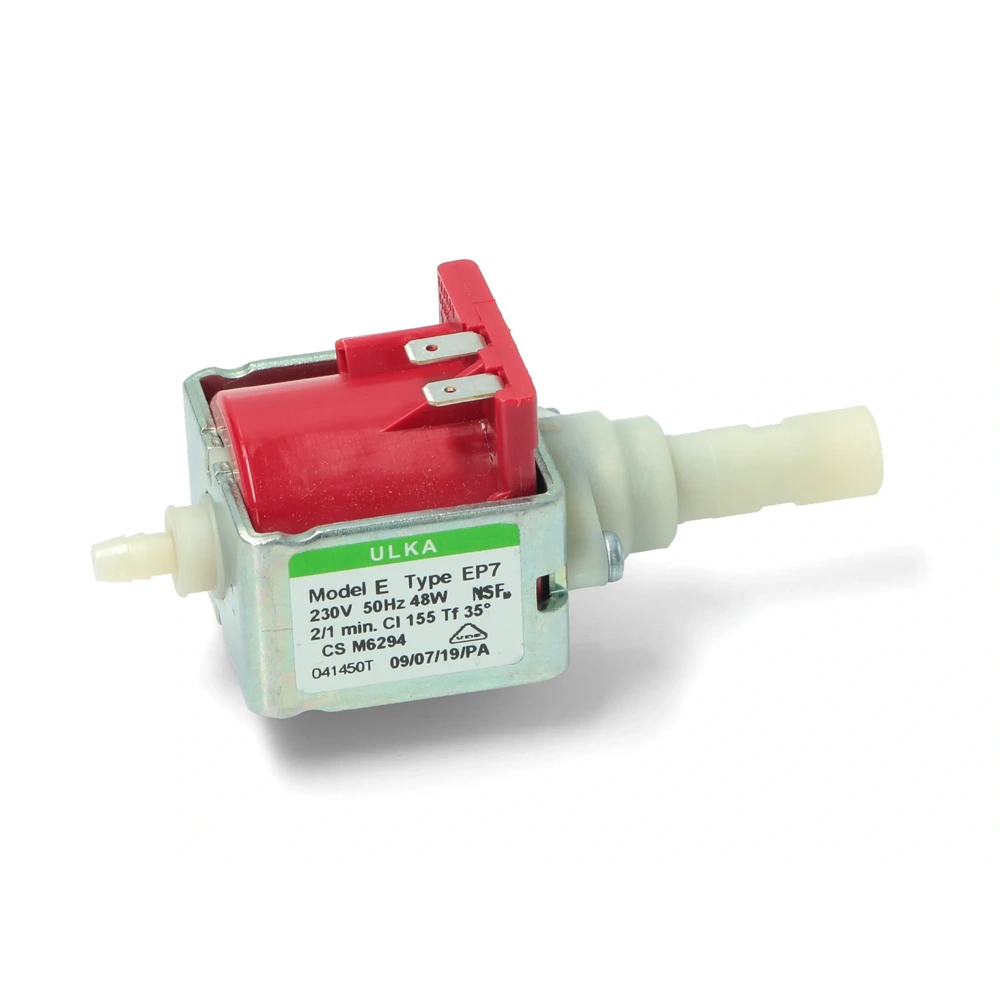 ULKA MEMBRÁN SZIVATTYÚ 48 W 230 V EP7 (MŰANYAG VÉGŰ) (KÁVÉGÉP / REZGŐ / VÍZPUMPA / MAGASNYOMÁSÚ / MÁGNESES) (CFM000UN)