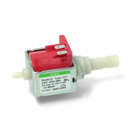 ULKA MEMBRÁN SZIVATTYÚ 48 W 230 V EP7 (MŰANYAG VÉGŰ) (KÁVÉGÉP / REZGŐ / VÍZPUMPA / MAGASNYOMÁSÚ / MÁGNESES) (CFM000UN)