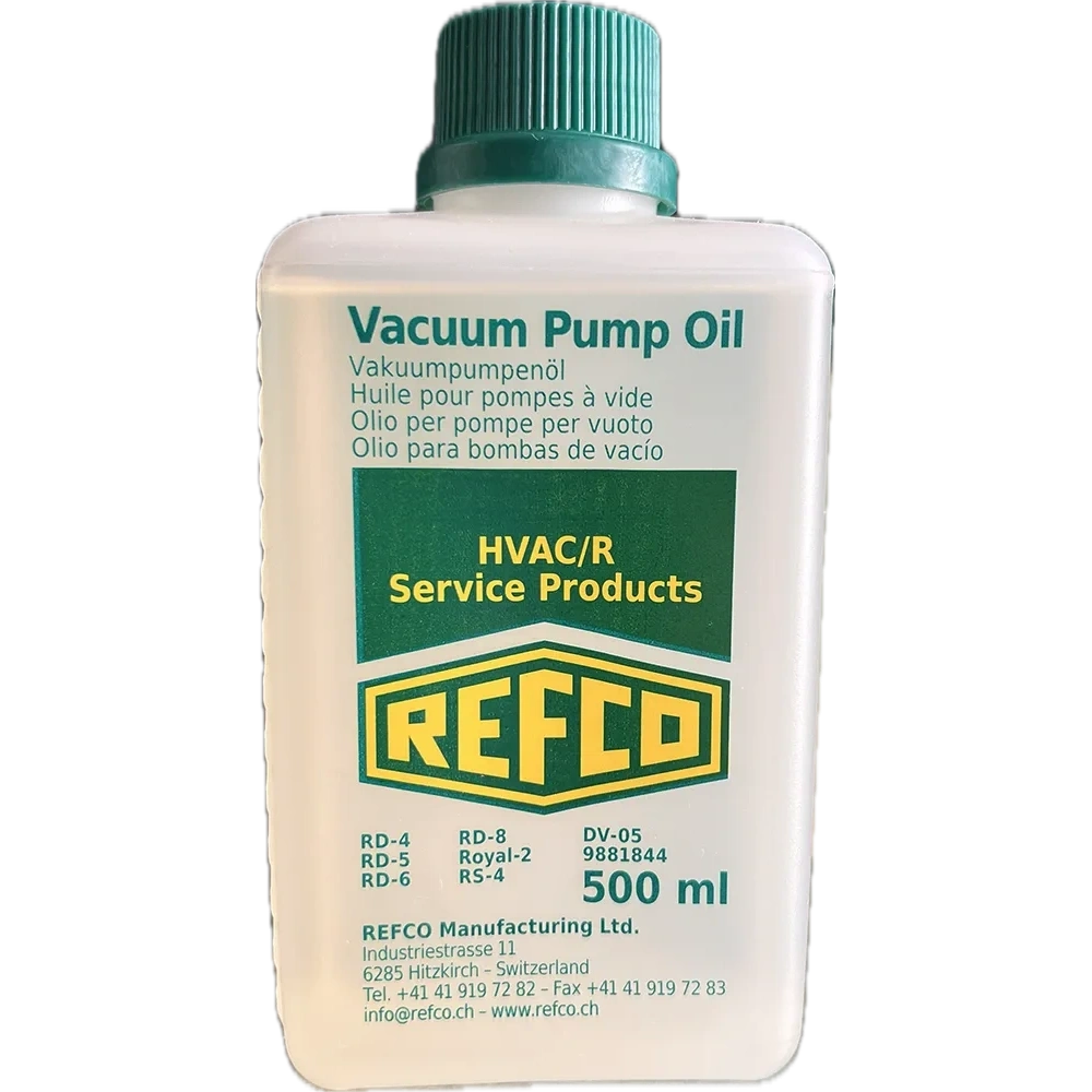 VÁKUUMSZIVATTYÚ OLAJ REFCO DV-05 500 ML 9881844