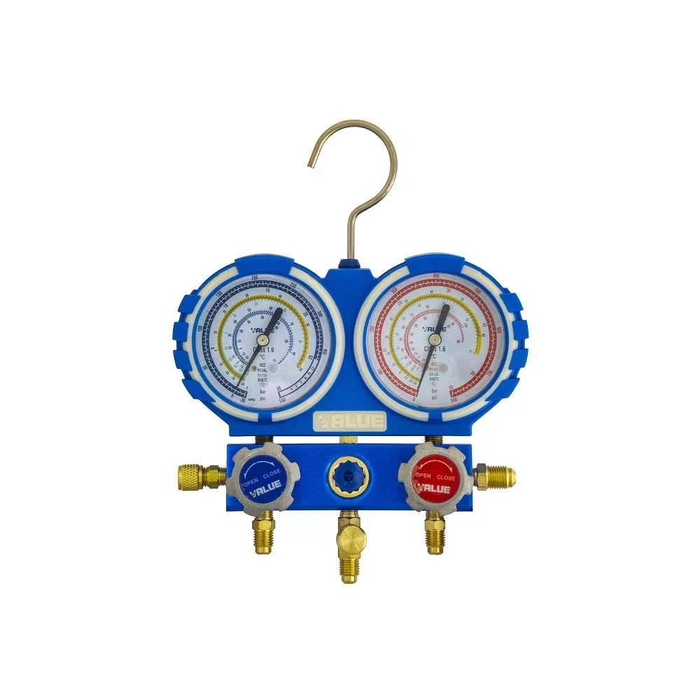 VALUE MANOMÉTER CSAPTELEP VMG-2-R410A-04