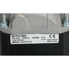 VENTILÁTOR MOTOR (GOLYÓ) 25 W SKL (RÖVID TENGELYES) (MTF515RF)