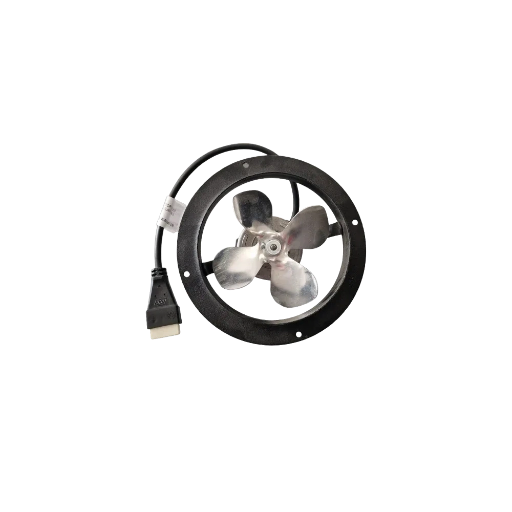VENTILÁTOR MOTOR EVC15P (NYOMÓ) 96 MM (LAPÁTTAL)