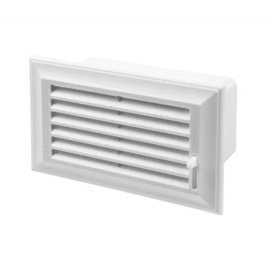 VENTS LÉGCSATORNA VÉGZÁRÓ SZELLŐZŐRÁCS 65X204 MM ÁLLÍTHATÓ MŰANYAG 872