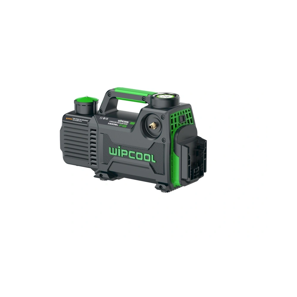 WIPCOOL VÁKUUMSZIVATTYÚ 2F1BR 71L/MIN MANOMÉTER + SZELEP, R32 (AKKUMULÁTOR NÉLKÜL)