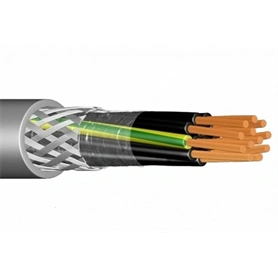 YSLCY-OZ 2X1MM2 ÁRNYÉKOLT KÁBEL (500M/TEKERCS)