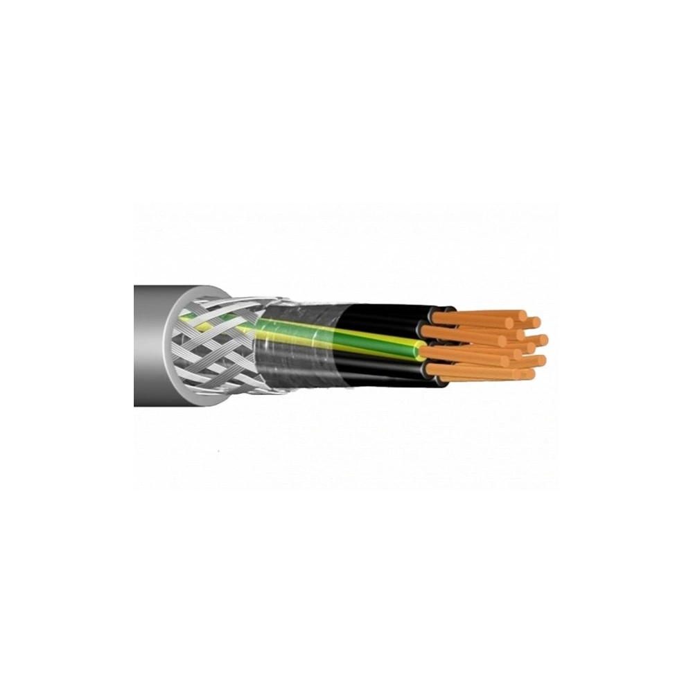 YSLCY-OZ 2X1MM2 ÁRNYÉKOLT KÁBEL (500M/TEKERCS)
